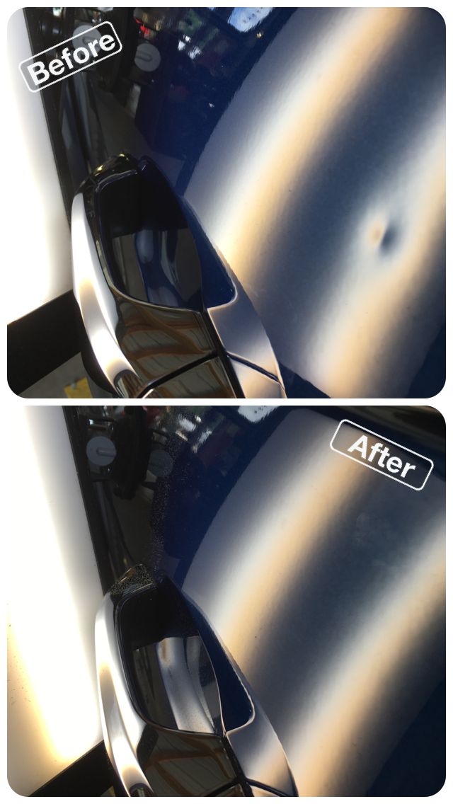  This is by far the easiest and smallest dent in the bunch. However, if all I do is show smashes then Im afraid youll think thats all I do.  