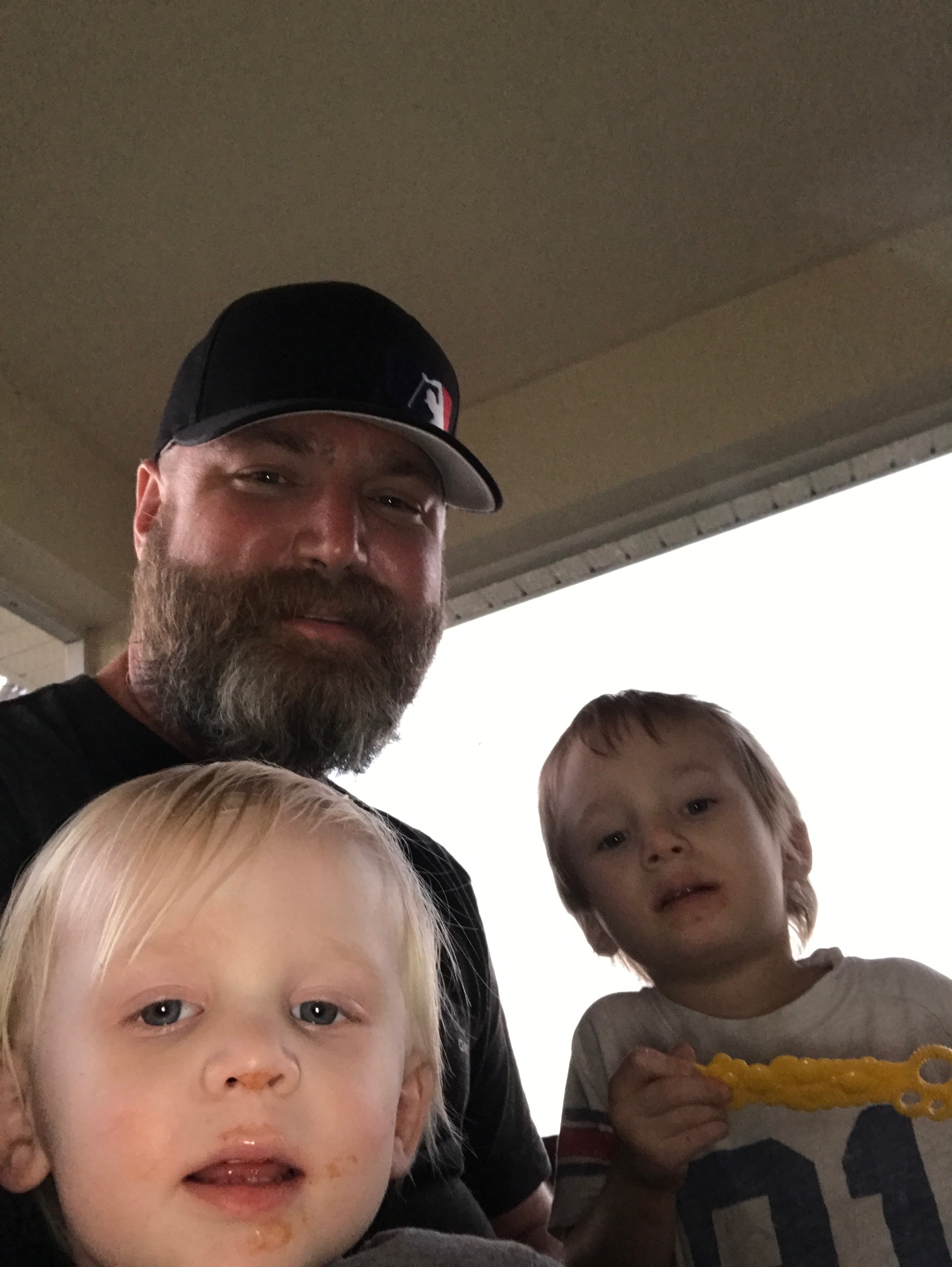 Dent Repair Guy with two sons